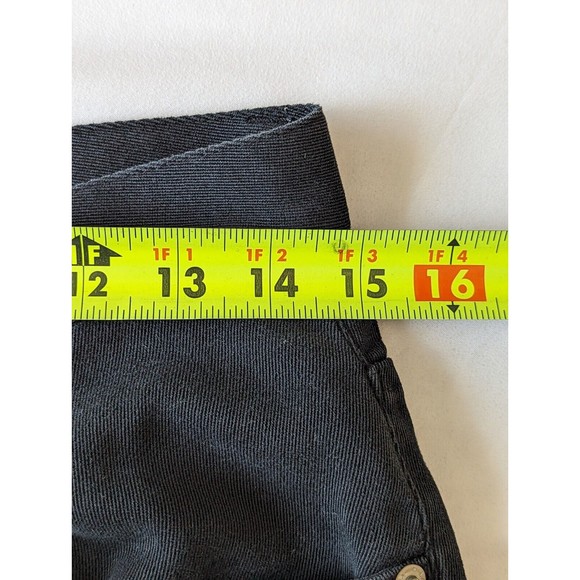 Lauren Ralph Lauren Pants Womens 8 Black Denim Jeans Straight Casual High Rise‎ - Picture 9 of 10